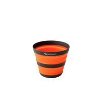 Sea to Summit Vaso plegable Frontier Ul – Unisex, Narnaja/Negro, talla única, modelo 2025