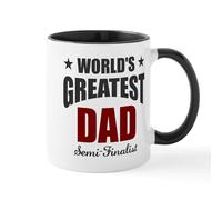 Taza Semifinalista Del Concurso "El Mejor Papá" Tazas Premium Mug Elegante Coffee Mug Para Cocina Hogar Regalo 330Ml