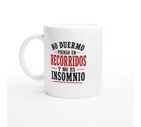 Taza Senderismo No Duermo Pienso En Recorridos Y No Es Insomnio | Taza Divertida Senderista - Idea de Regalo Original