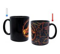 Taza Sensitiva al Calor Logo Jurassic World Cerámica 320 mls