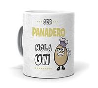 Taza Ser Panadero Mola un Huevo. Cerámica AAA - 350 ml.