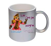 Taza serie CARNAVAL La Oveja Negra (Plateada)