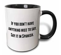 Taza Si No Tienes Nada Bonito Que Decirlo En Español Colorido Taza De Café De Cerámica Resistente Mug Coffee Para Leche Familiare Oficina