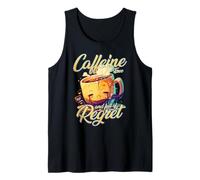 Taza sin cafeína y llena de arrepentimiento Camiseta sin Mangas