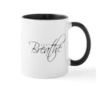Taza Solo Respira Tazas De Café Cerámica Taza De Cerámica Premium Tazas Para Desayuno Regalo Cocina 330Ml