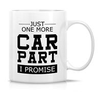 Taza Solo Una Pieza Más Para El Coche, Lo Prometo. Mecánico Amante De Los Coches. Taza De Cerámica Personalizada Tazas Cerámica Para Desayuno Cocina Regalo 330Ml