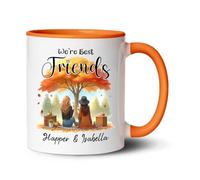 Taza Somos Mejores Amigos Acento Tazas De Café Personalizada Coffee Mug Cerámica Tazas Regalo Para Cocina Hogar 330Ml