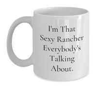 Taza Soy Ese Ranchero Sexy Del Que Todo El Mundo Habla Taza De Cerámica Cerámica Tazas Únicas Tazas De Café For Cocina Oficina Regalo 330Ml