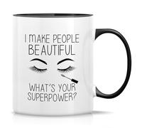 Taza Soy Maquilladora Y Hago Que La Gente Se Vea Hermosa. Tazas Personalizada Taza De Cerámica Cerámica Para Cocina Regalo Desayuno 330Ml