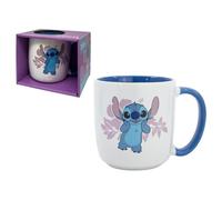 Taza Stitch Disney modelo mug cerámica taza tazón desayuno 385ml para niños