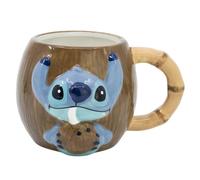 Stor TAZA CERAMICA 3D 420 ML EN CAJA REGALO STITCH COCONUT
