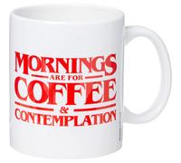 Taza Stranger Things Morning Coffee & Contemplation 315 mls