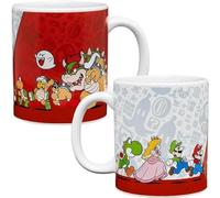 Taza Super Mario - Producto oficial Nintendo, taza de cerámica para fans, regalo para gamers y entusiastas de juegos retro, 300ml