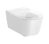 Taza suspendida de 37 cm fabricada en porcelana de color blanco Inspira Round Roca