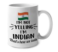 Taza Te 2D Je Ne Crie Pas, Je Suis Indiana Personalizada Taza Cerámica Minimalista Mug Para Familiare Recuerdos Espresso