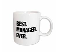 Taza Te El Mejor Gerente De Todos Los Tiempos El Mejor Trabajador Gerencial Del Mundo Trabajo Divertido Orgullo Con Asa Taza Cerámica Elegancia Mug Para Leche Amiga Oficina