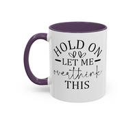 Taza Te Espera, Déjame Pensarlo Demasiado Colorido Taza Resistente Taza De Porcelana Para Leche Decorar Espresso