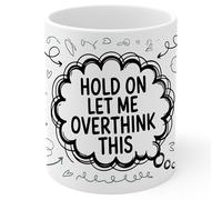 Taza Te Espera, Déjame Pensarlo Demasiado Elegancia Taza Colorido Mug Para Amiga Decorar Oficina