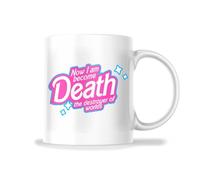 Taza Te Je Suis Devenu Le Destructeur De Mondes. Resistente Taza Cerámica Colorido Mug Para Recuerdos Té Amiga