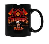 Taza Te Jefe De Bomberos Bill, Déjame Mostrarte Algo Elegancia Taza Café Divertido Taza De Porcelana Para Té Oficina Leche