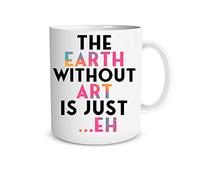 Taza Te La Tierra Sin Arte Es Sólo Ehgran Maestro Colorido Taza Café Resistente Tazas De Desayuno Para Recuerdos Amiga Oficina