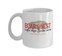 Taza Te Nido De Jabalí Condado De Hazzard Georgia Dukes Boss Hogg Divertido Taza Café Elegancia Mug Coffee Para Leche Recuerdos Espresso