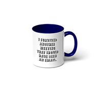 Taza Te Sobreviví A Una Reunión Que Debería Haber Sido Un Correo Electrónico Colorido Taza Desayuno Resistente Mug Coffee Para Oficina Espresso Recuerdos