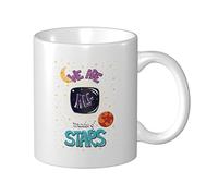 Taza Te Todos Estamos Hechos De Estrellas Resistente Taza De Café De Cerámica Personalizada Mug Coffee Para Amiga Recuerdos Leche
