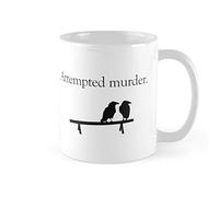Taza Tentativa De Asesinato Resistente Taza De Café Colorido Mug Coffee Para Familiare Espresso Recuerdos