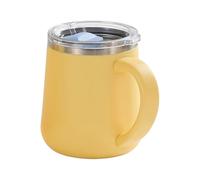 Taza térmica de tranvía | Tapa de acero inoxidable a prueba de fugas de 450 ml | Taza de tranvía para café caliente, taza aislada, hogar, oficina, escuela, dormitorio, apartamento, camping, deportes