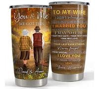 Taza Termica De Viaje Reutilizable Vaso Termico Acero Inoxidable Termo Café Para Auto Navidad Mamá 590 Ml Vaso De Pareja Personalizado Tú Y Yo. Se Lo Llevamos A Mi Esposa.