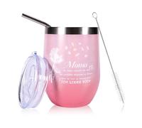Taza térmica personalizada para mejor mamá - Regalos para madres para cumpleaños mujeres, regalo de cumpleaños regalo del día de la madre Navidad, regalo del día de la madre (350 ml)