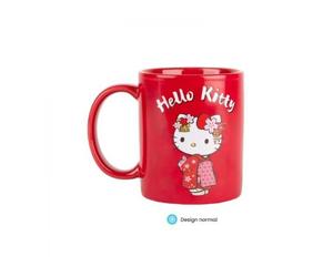 TAZA TERMOSENSIBLE KONIX HELLO KITTY KIMONO