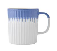 Taza texturizada azul 410 ml mikasa
