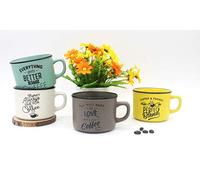 Taza "TIME FOR COFFEE" (Precio Unitario) - Tazas para Detalles Originales para Invitados de Bodas, Regalos Baratos para Comuniones y Cumpleaños Infantiles