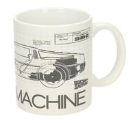 Taza Planos Delorean Regreso Al Futuro Back To The Future 300 Mls