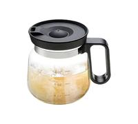 Taza Tipo - Taza de Café Tipo de Vidrio Transparente Apto Lavavajillas 473 ml con Asa y Tapa | Resistente al Calor para Oficina Coche Hogar Acampada Exterior Té