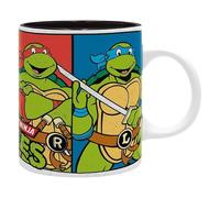 Taza TMNT Retratos Las Tortugas Ninja Cerámica 320 mls