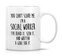 Taza Trabajador Social Estudiante De Graduación De Trabajo Social Terapia Colorido Taza Café Divertido Tazas De Desayuno Para Leche Espresso Familiare