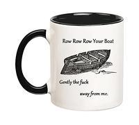 Taza Tu Barco, Aléjate De Mí Con Cuidado, Sarcástico Taza De Cerámica Premium Mug Únicas Tazas De Café For Hogar Regalo Oficina 330Ml