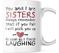 Taza Tu Es Ma Sœur, Je Viendrai Toujours Te Chercher Dès Que J'Aurai Fini. Minimalista Taza De Cerámica Personalizada Taza De Porcelana Para Espresso Recuerdos Oficina