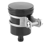 Taza universal de depósito de aceite de embrague de freno de motocicleta, botella de líquido de aleación de aluminio con soporte, kit de reposición de alta confiabilidad para la