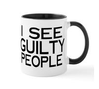 Taza Veo Gente Culpable Coffee Mug Elegante Tazas De Café Premium Mug Para Hogar Cocina Desayuno 330Ml