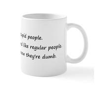 Taza Veo Gente Estúpida Coffee Mug Elegante Tazas Cerámica Taza De Cerámica Para Hogar Regalo Desayuno 330Ml