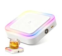 Taza Warmer - Temperature Display with 3 Temp - Electric Coffee Cup Warmer for Desk | for Tea Beverage Milk Home Apartment Office Dorm Winter Cold Weather Birthday Christmas Holiday