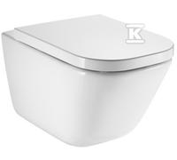 Taza WC GAP SQUARE suspendida Rimless Supraglaze® A34647LS00
