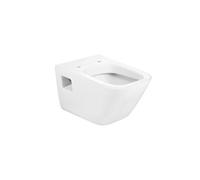 Taza wc suspendido roca gap square compacto blanco salida horizontal