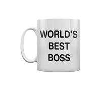 Taza World's Best Boss Blanco