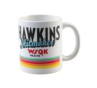 Taza WSQK Hawkins Hitmaker! Stranger Things Cerámica 350 mls