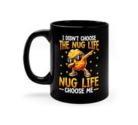 Taza Yo No Elegí El Nug, La Vida Me Eligió A Mí. Tazas De Café Cerámica Taza De Cerámica Personalizada Coffee Mug Para Regalo Hogar Oficina 330Ml